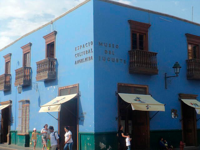 La casona en Trujillo del Espacio Cultural Angelmira